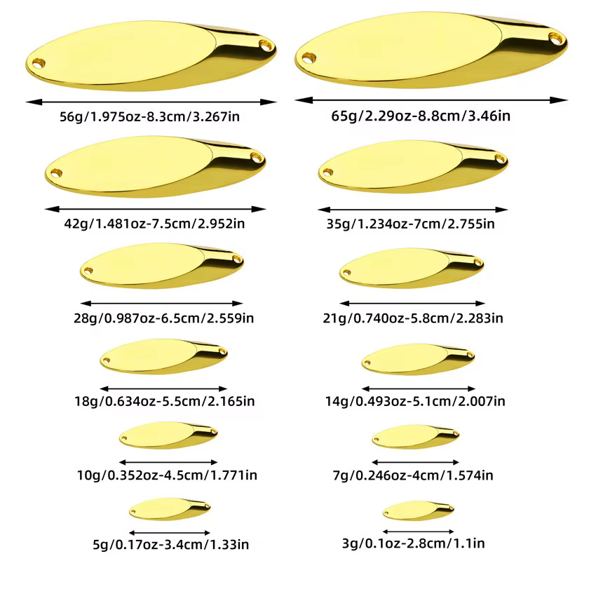 Cucharilla giratoria para trucha con lentejuelas – Pesca a spinning - imagen 3