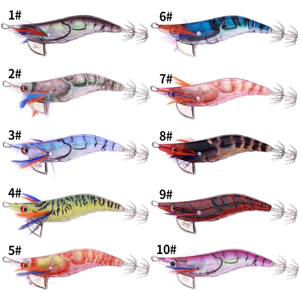 Colores disponibles del señuelo