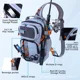 NUNATAK Bolsa impermeable para pesca de cintura resistente al desgaste - imagen 4