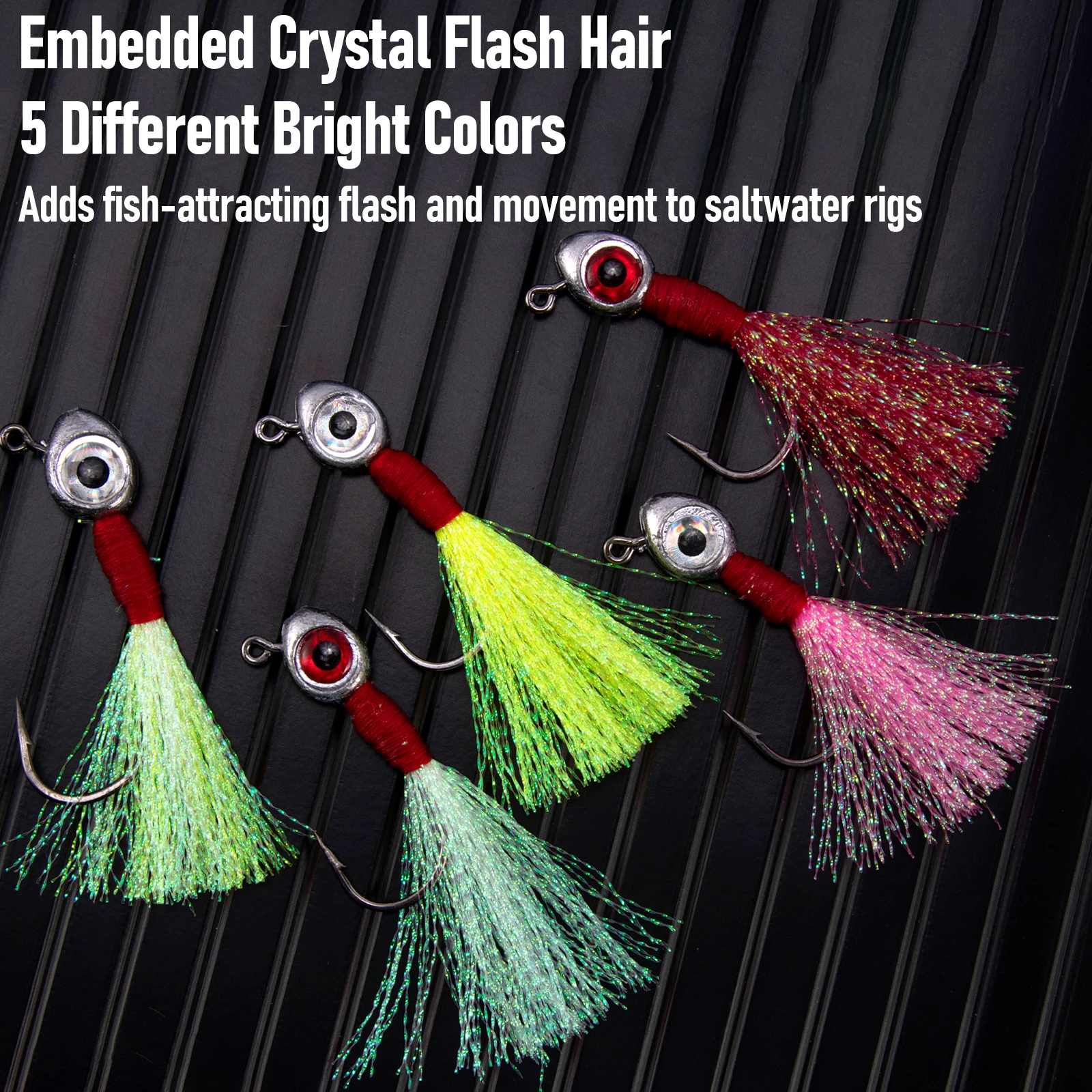 Jig Head para vinilo y swimbait – Anzuelos de pesca en agua salada - imagen 5