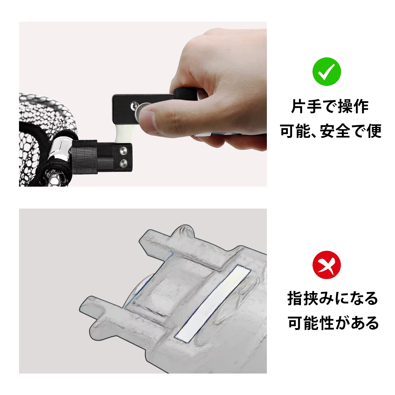 Salabre Sanrike liberación rápida – Aluminio y acero inoxidable - imagen 3