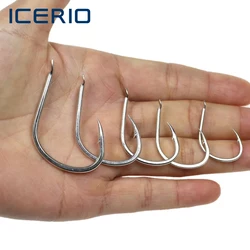 ICERIO Anzuelos Jigging Lento – Pala estaño – Lucio, atún, lubina