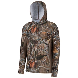 Bassdash FS30M Camisa de pesca – Camuflaje UPF 50+ secado rápido