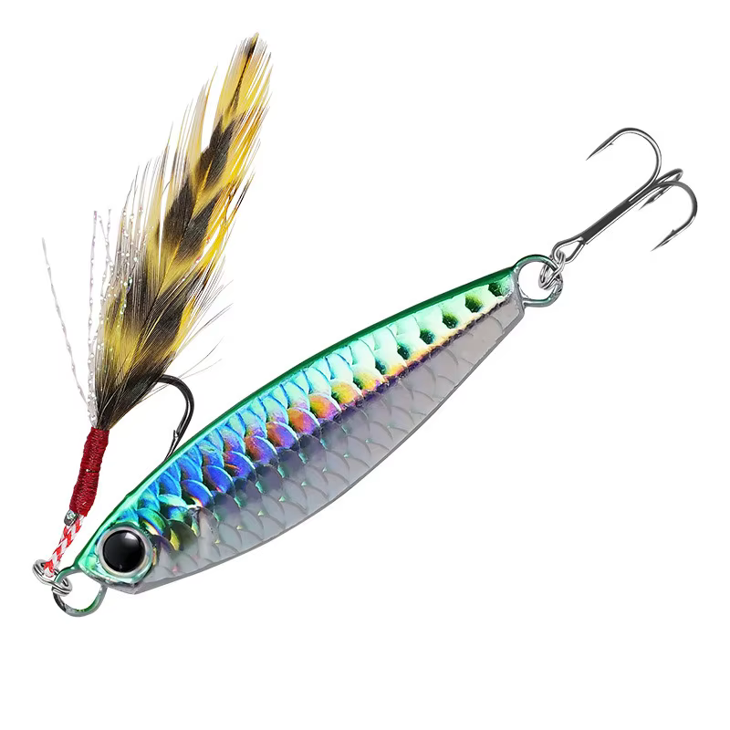 Señuelo Spoon Metal para Lubina – Jigging Agua Salada - imagen 4