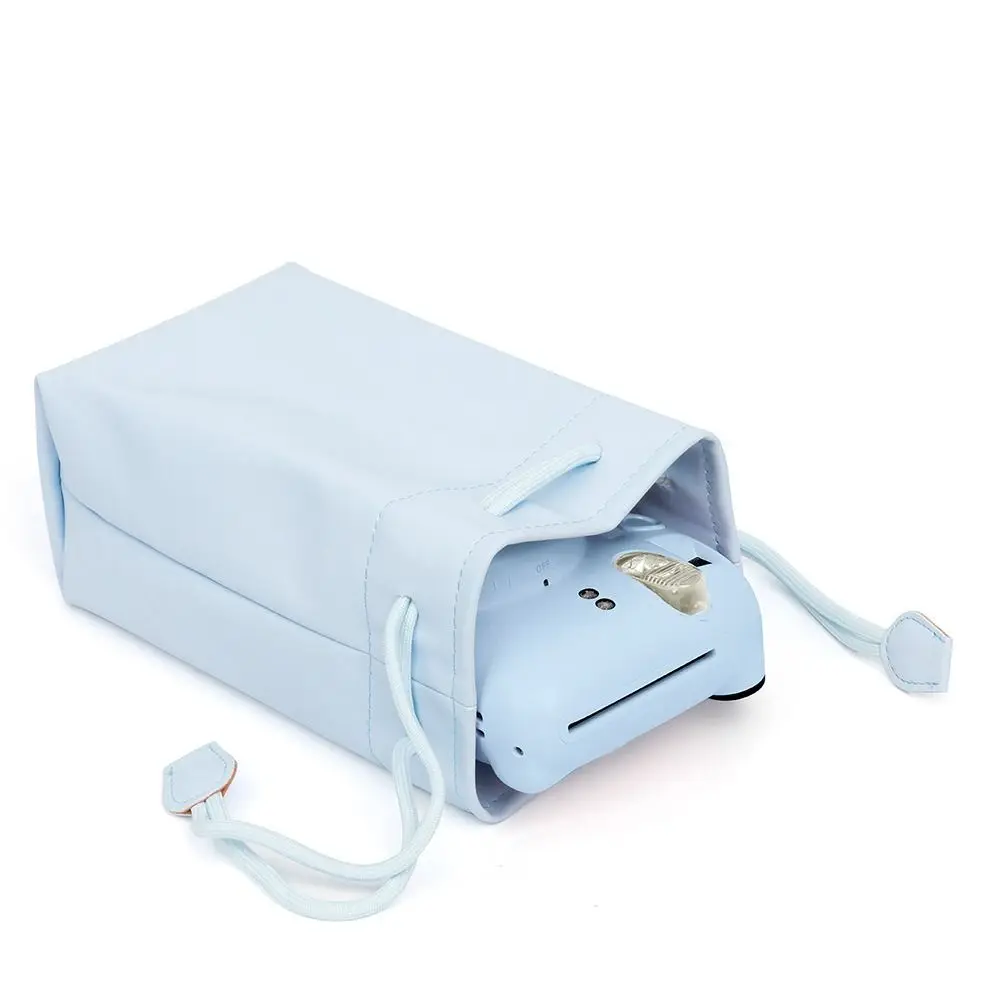 Funda universal con cordón PU e impermeable para cámara Instax Mini