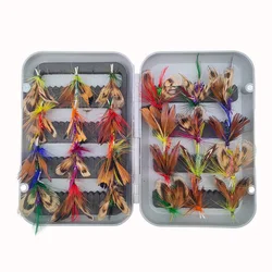 Kit de moscas secas y streamers para trucha, lubina y salmón