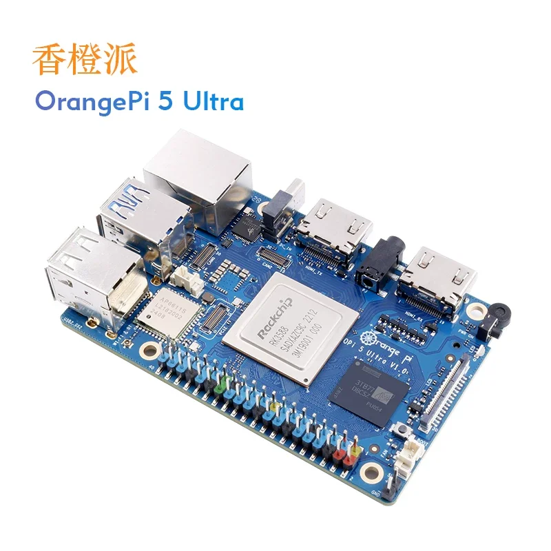 Orange Pi 5 Ultra: placa única WiFi 6E, Bluetooth y HDMI