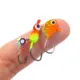 FREE FISHER Anzuelos de pesca en hielo con cabeza y luminosos - imagen 5