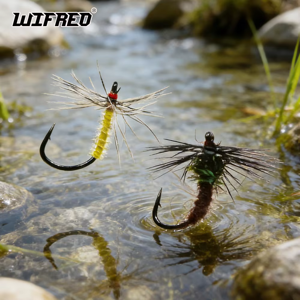 Wifreo Mosca Mayfly Soft Hackle – Imitación para Trucha y Bass - imagen 2