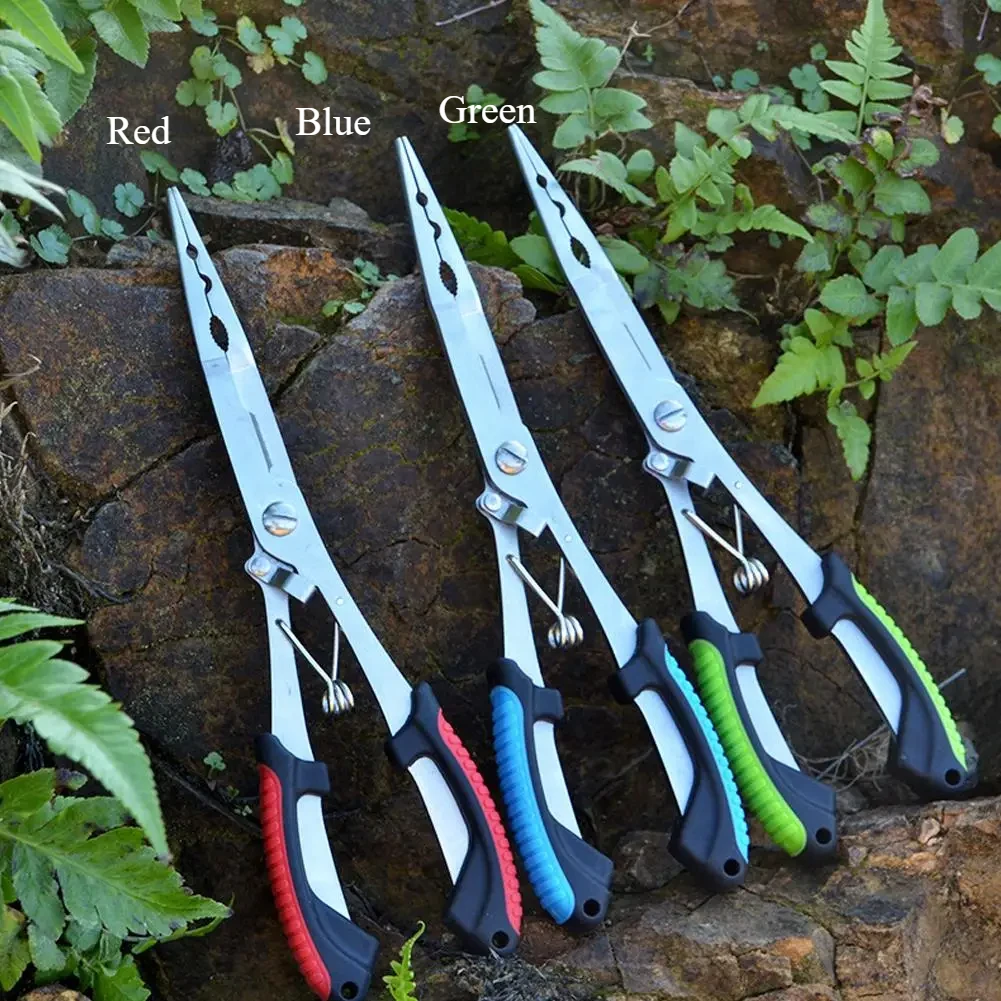 Alicates de pesca Ackibbik acero inoxidable multifunción – pinza y tijeras - imagen 2