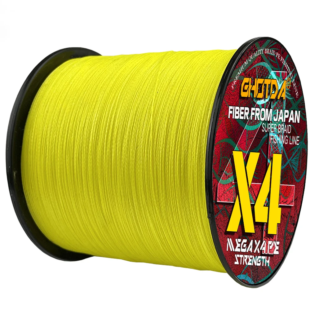 GHOTDA sedal trenzado antimordida PE multifilamento para pesca en aguas - imagen 2