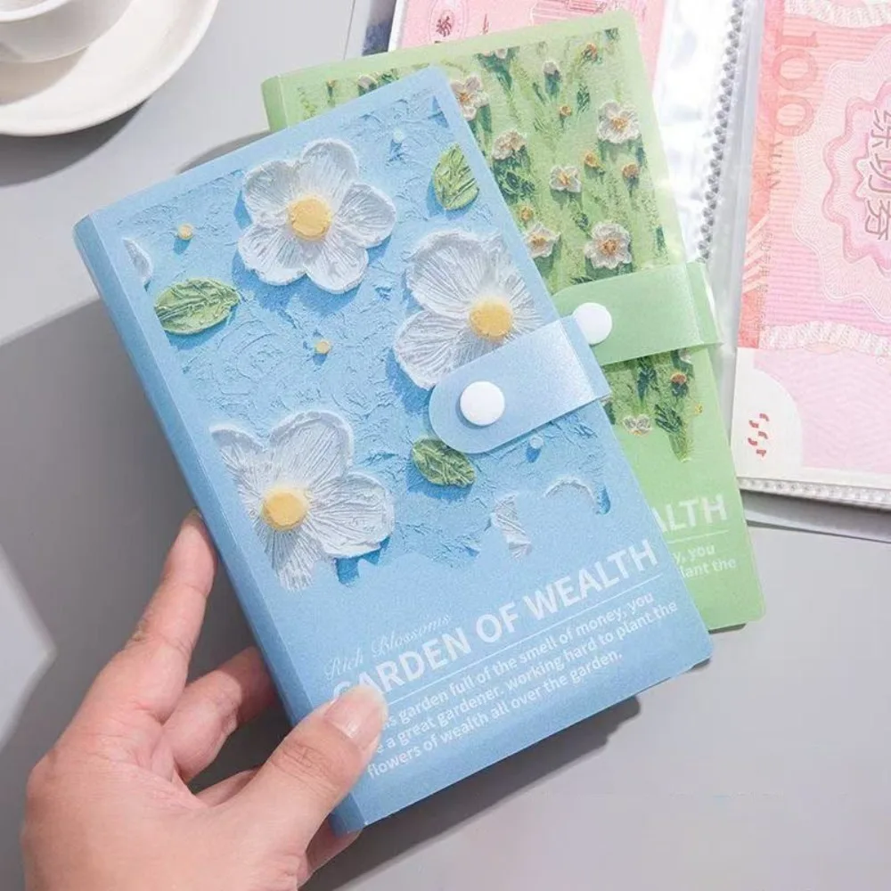 Mini carpeta impermeable reutilizable con diseño pintura al óleo - imagen 4