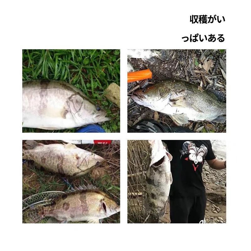 Anzuelo offset vinilo para black bass y lucio - Gancho resistente - imagen 5