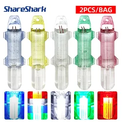 ShareShark Luz LED subacuática de señuelo atractora con fibra óptica