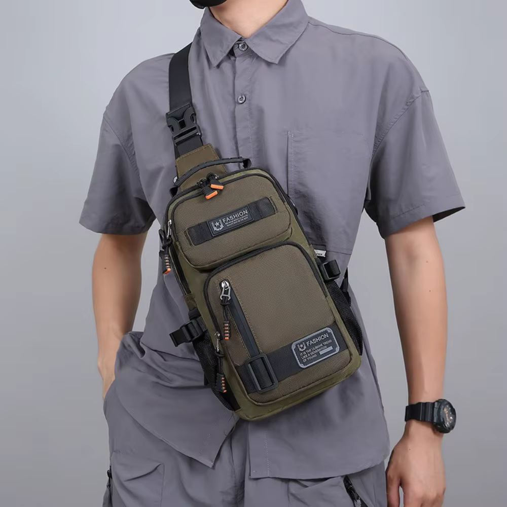 Bolso de Pecho Oxford Multifuncional para Senderismo y Ciclismo - imagen 4