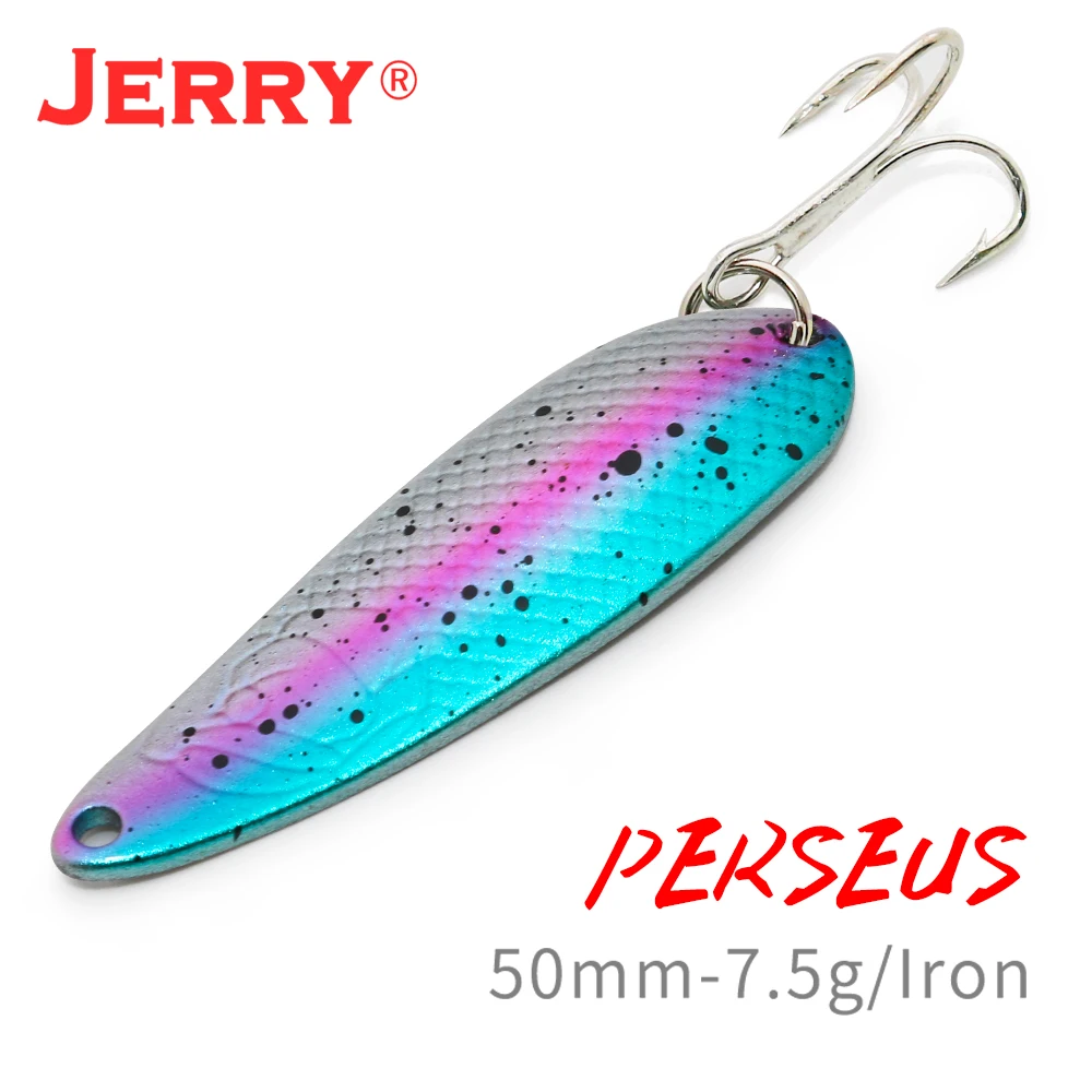 Perseus Jerry cuchara para lucio invernal con triples metálicos - imagen 5