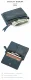 Cartera RFID corta de cuero genuino con protección y varias ranuras - imagen 2