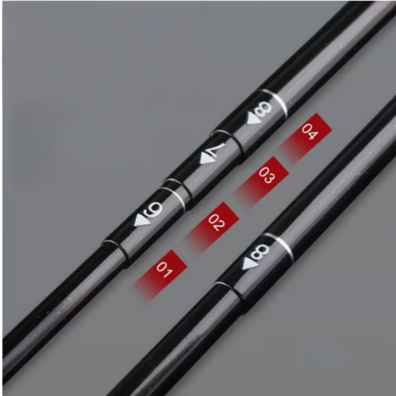 Mini caña ultraligera 40cm fibra de carbono – Compacta para pesca de mano - imagen 2