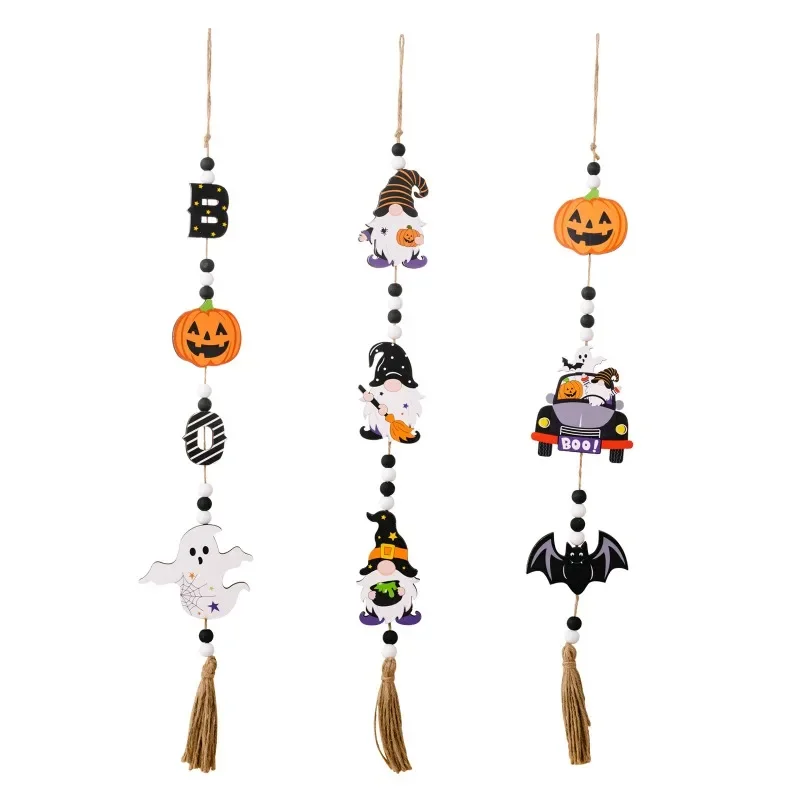 Vista en conjunto del colgante decorativo de Halloween