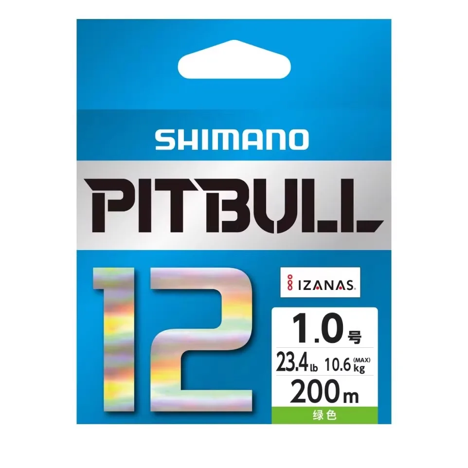 Shimano Pitbull Trenzado 12 hebras PE – Baja elongación para señuelos - imagen 4