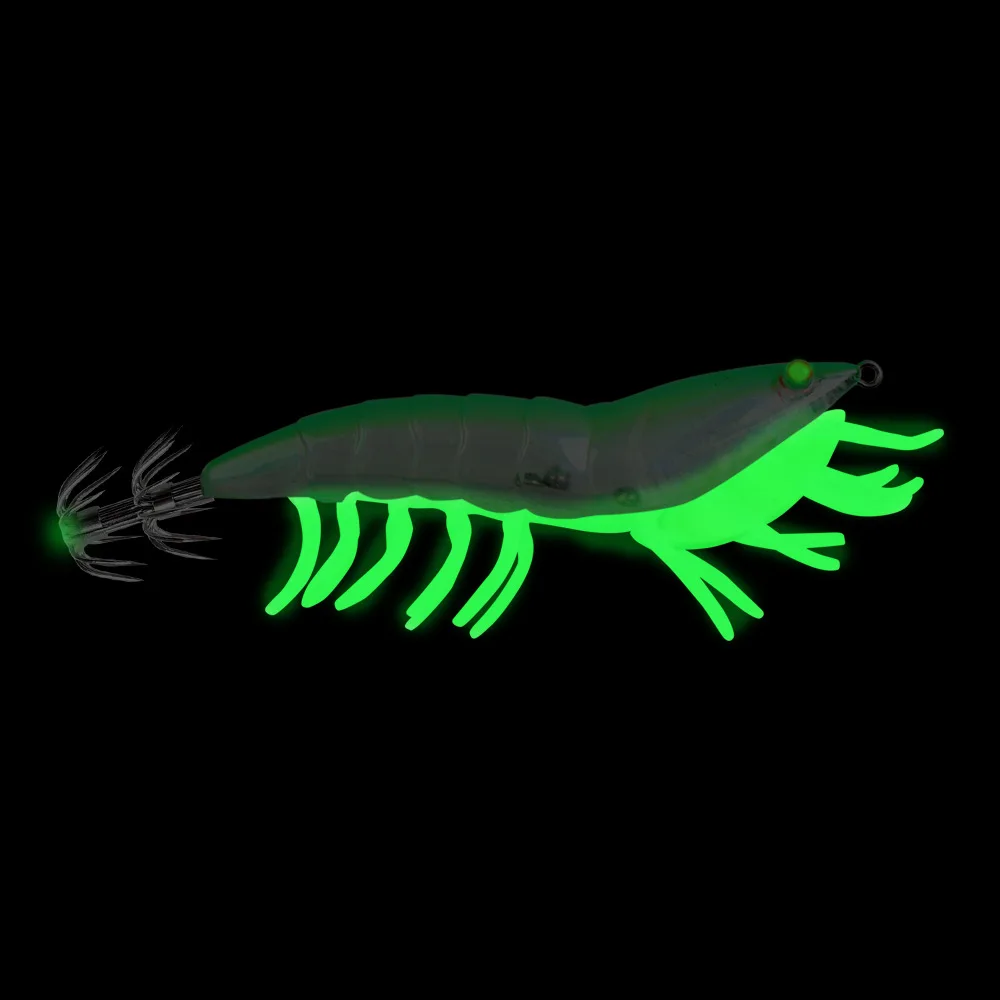Señuelo de calamar luminiscente para agua salada con anzuelo y pulpo - imagen 2