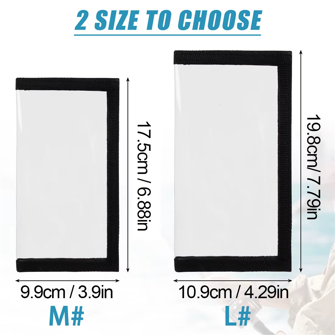 Protectores de anzuelos para pesca PVC transparente en agua salada - imagen 5