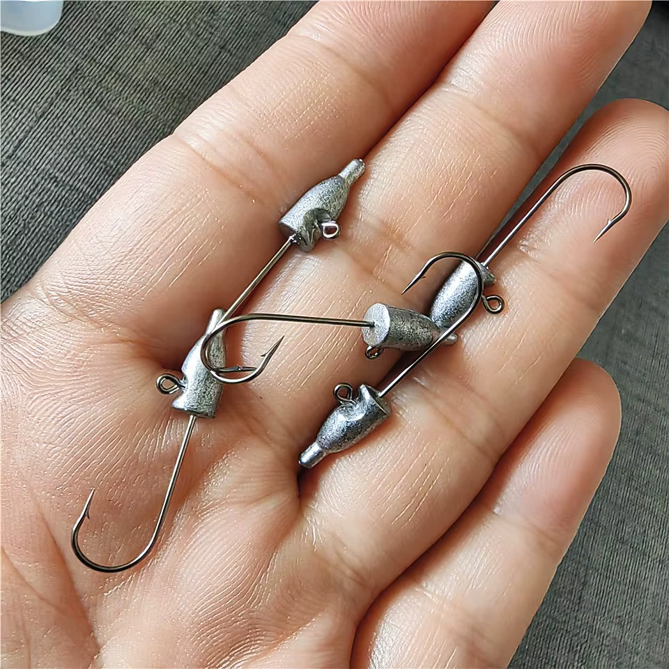 Jig de vinilo Swolfy AJING para fondo rocoso - imagen 5