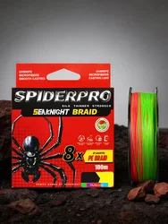Línea trenzada PE SeaKnight X8 SPIDERPRO – larga distancia