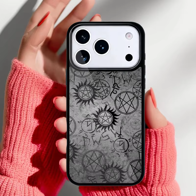 Patrón y diseño decorative de la funda
