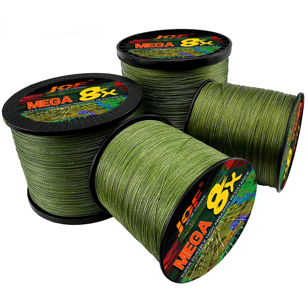 Trenza multifilamento PE X8 – 8 hebras pesca carpa 18-78 LB - imagen 2