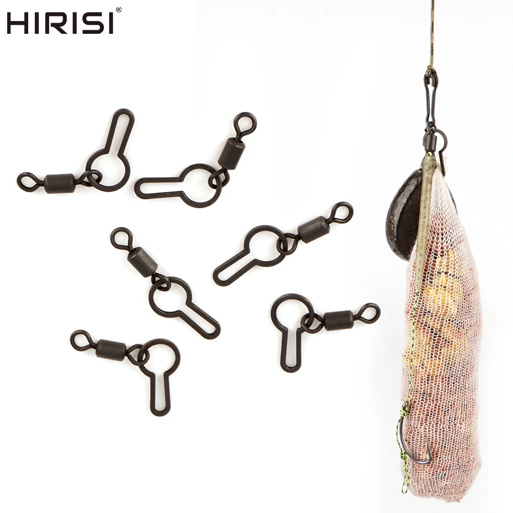 Clips giratorios de malla PVA Hirisi AG145 en uso