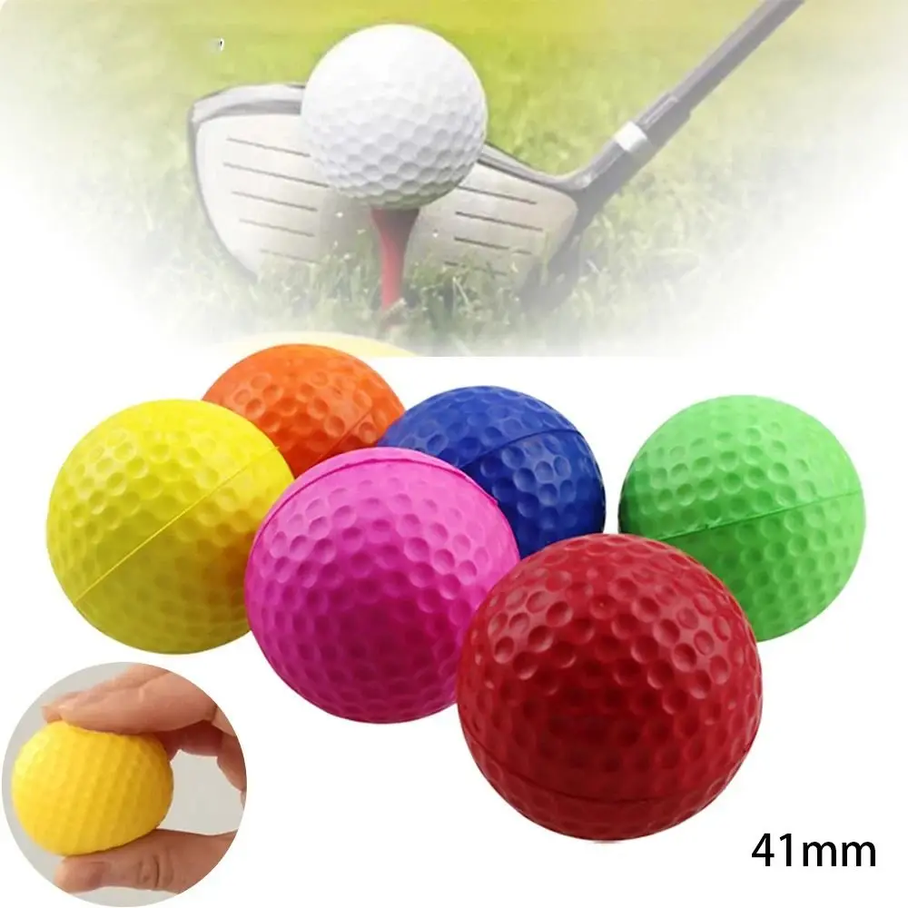 Pelotas de golf de práctica elásticas PE para interiores y exteriores - imagen 5
