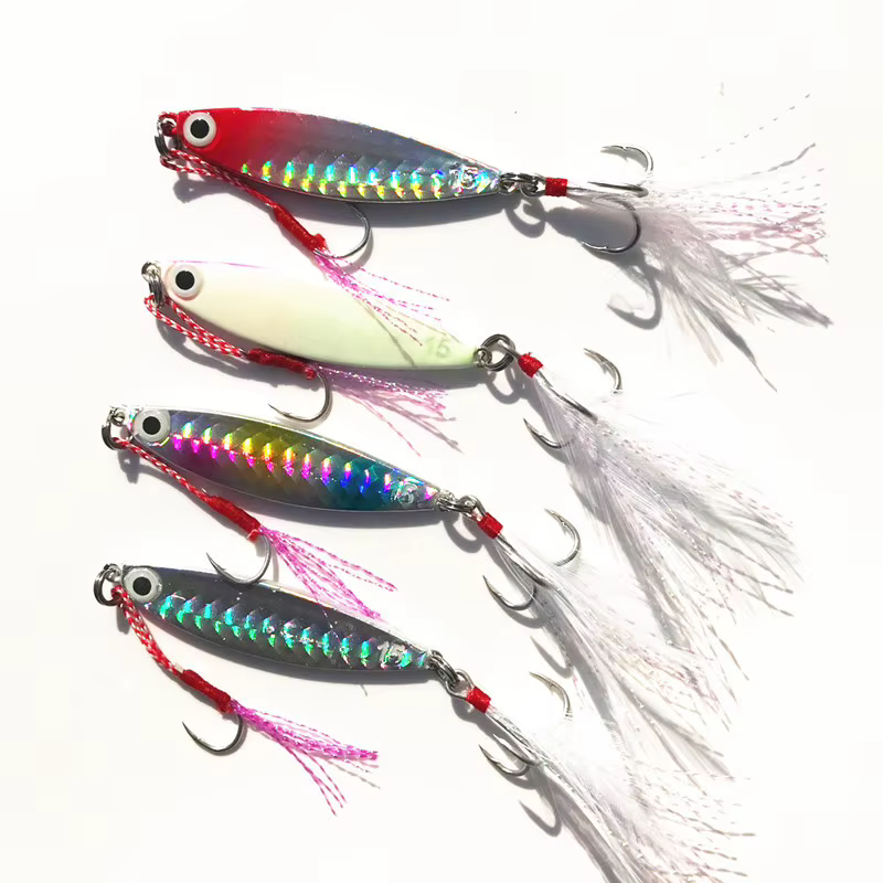Shore Cast Jig Señuelo Metálico Lento - Cebo Duro para Jigging - imagen 5