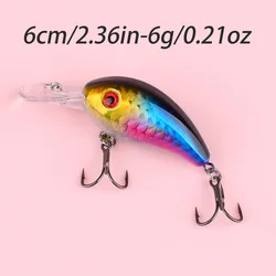 Señuelo Crankbait flotante para lubina y carpa, duro SwimBait