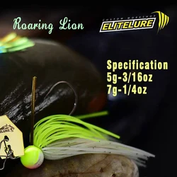 ELITELURE Chatterbait blade para pesca a spinning lubina y lucio