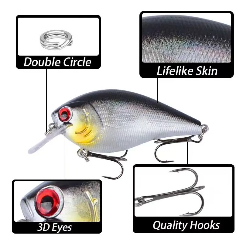 Señuelos de cebo artificial para lanzar – pesca deportiva - imagen 2