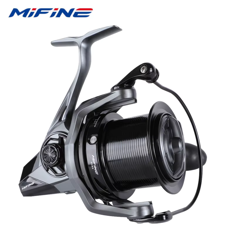 MIFINE CAVALIER Carrete de carpa – Gran formato para pesca intensiva