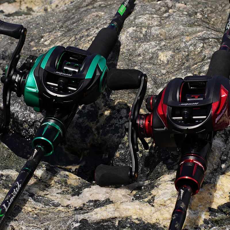 Histar MS-X caña baitcasting acción rápida, carbono y freno doble - imagen 2