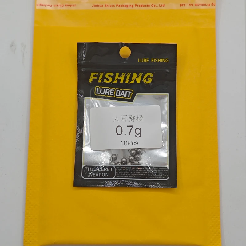 Juego de pesca de plomo ponderado Cheburashka