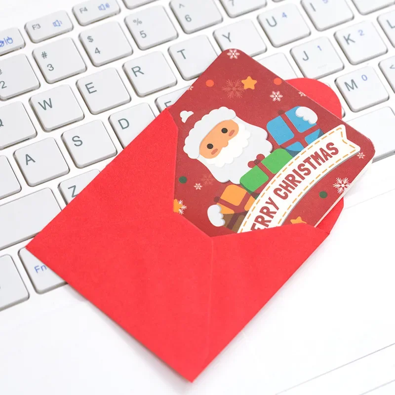 Tarjetas de felicitación navideñas con sobres y postales para niños - imagen 4