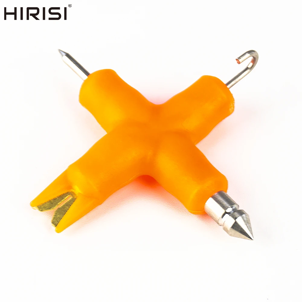 Herramienta Carpfishing 4 en 1 – Pelado, extracción y nudo