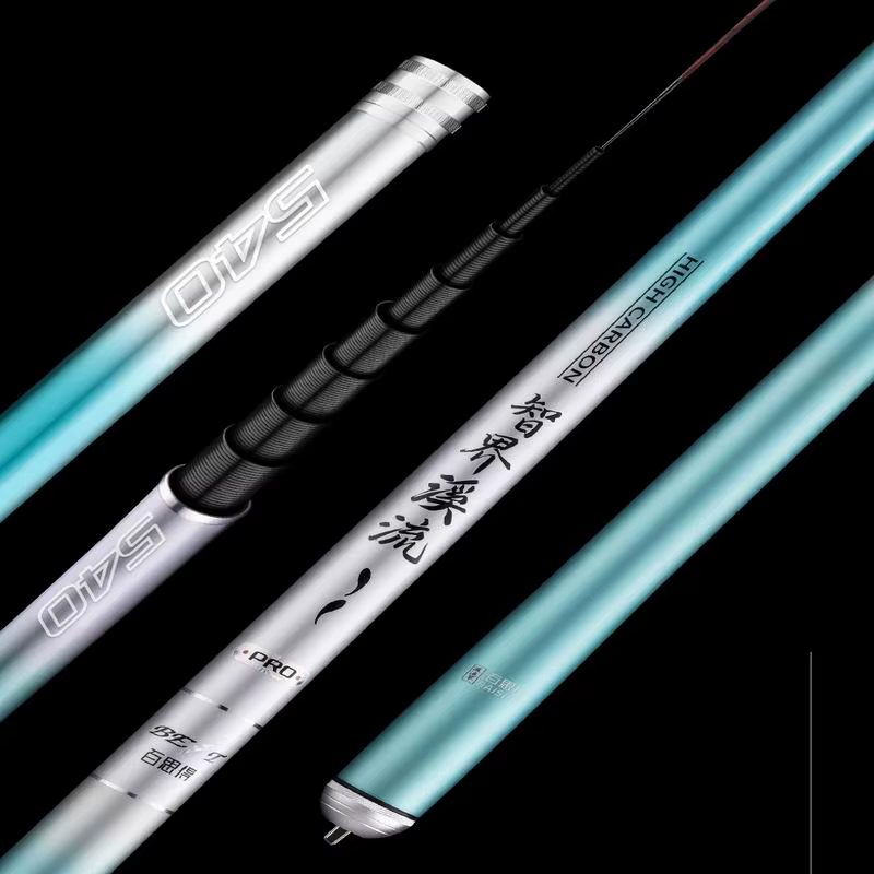 Caña Telescópica Carbono con Puntas Técnicas para Pesca - imagen 3