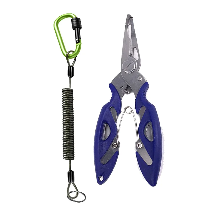 Kit herramientas pesca: alicates inox, tijeras y extractor anzuelos - imagen 3