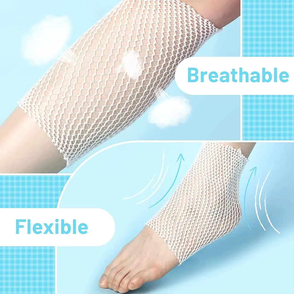 Soporte para muñeca con venda elástica tubular transpirable - imagen 4