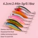 Señuelo Minnow duro hundible con ojos 3D y anzuelo triple para lubina
