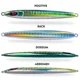 Señuelo jigging tipo sardina UV lanzado largo Proberos – jig metálico - imagen 2