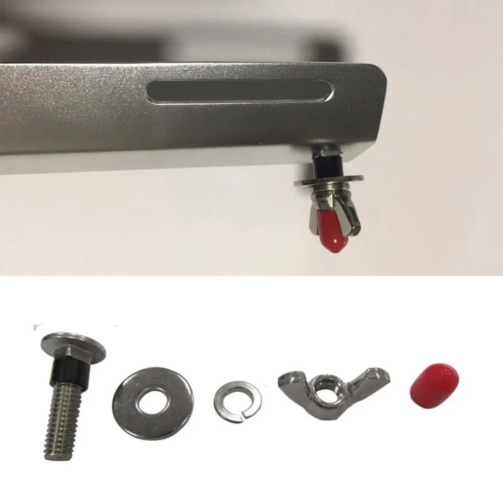 Tornillos mariposa inox 316 con arandela y capuchón rojo - imagen 3