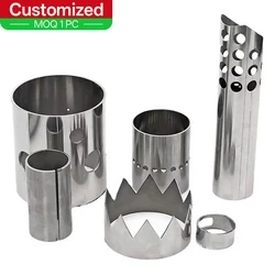 Corte por láser de precisión CNC para aluminio y acero inoxidable
