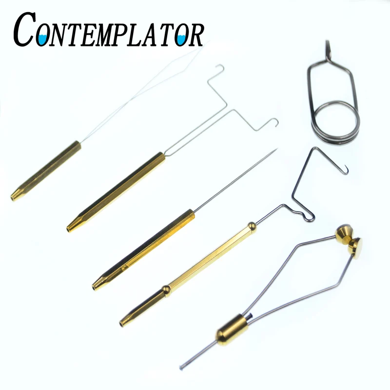 Alicates Hackle Superior para atado de moscas de pesca - imagen 3