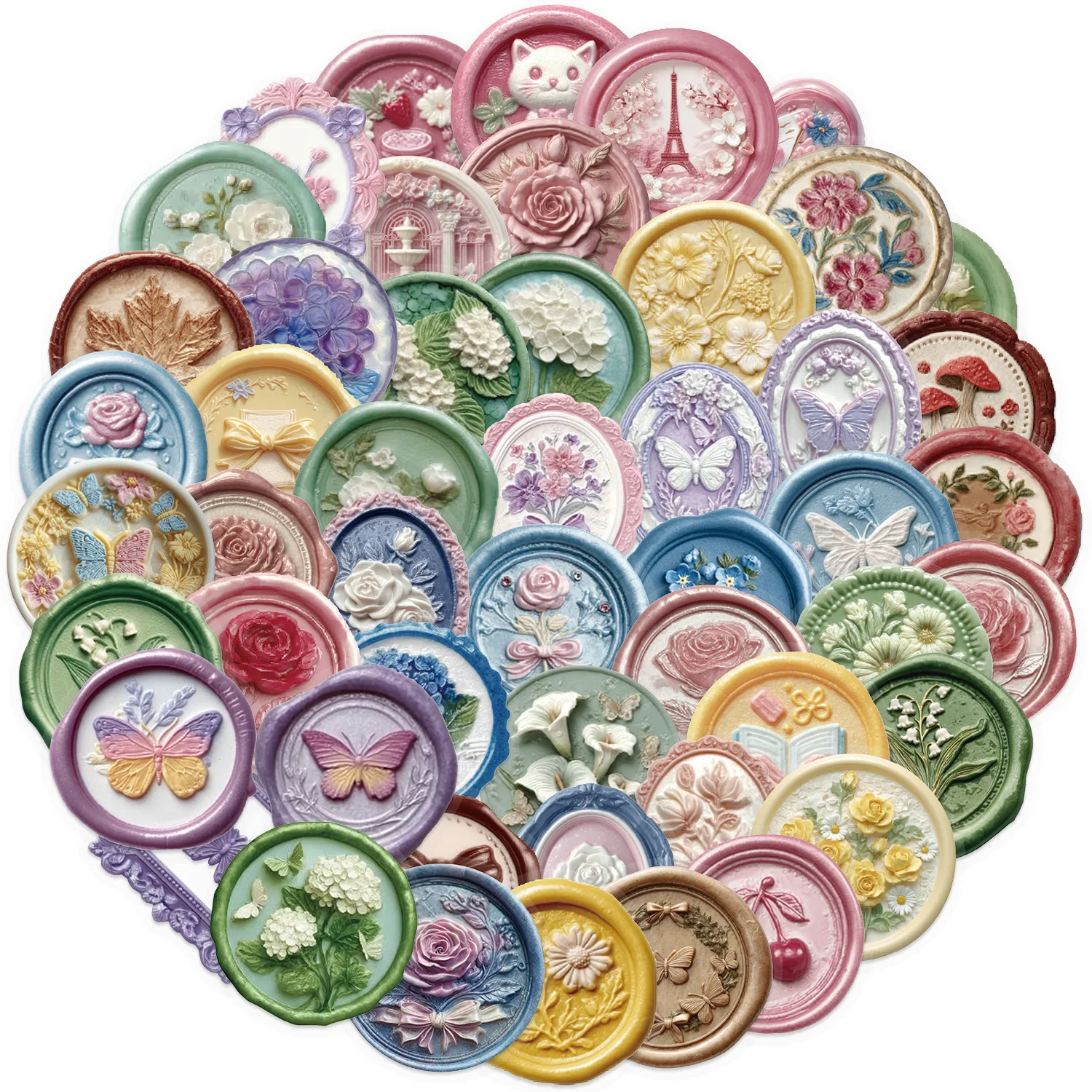 Pegatinas transparentes relieve para cañas de pescar – Impermeables - imagen 4